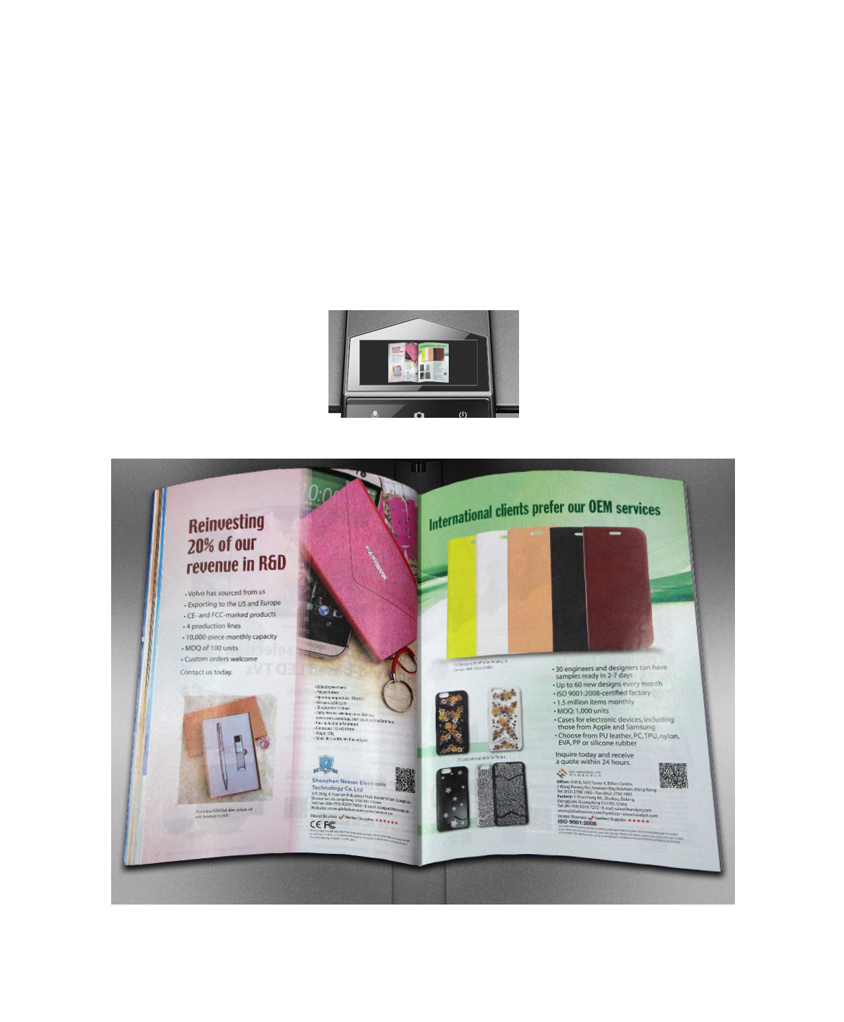 CZUR M3000 Pro Professional Book Scanner – LCD Screen
