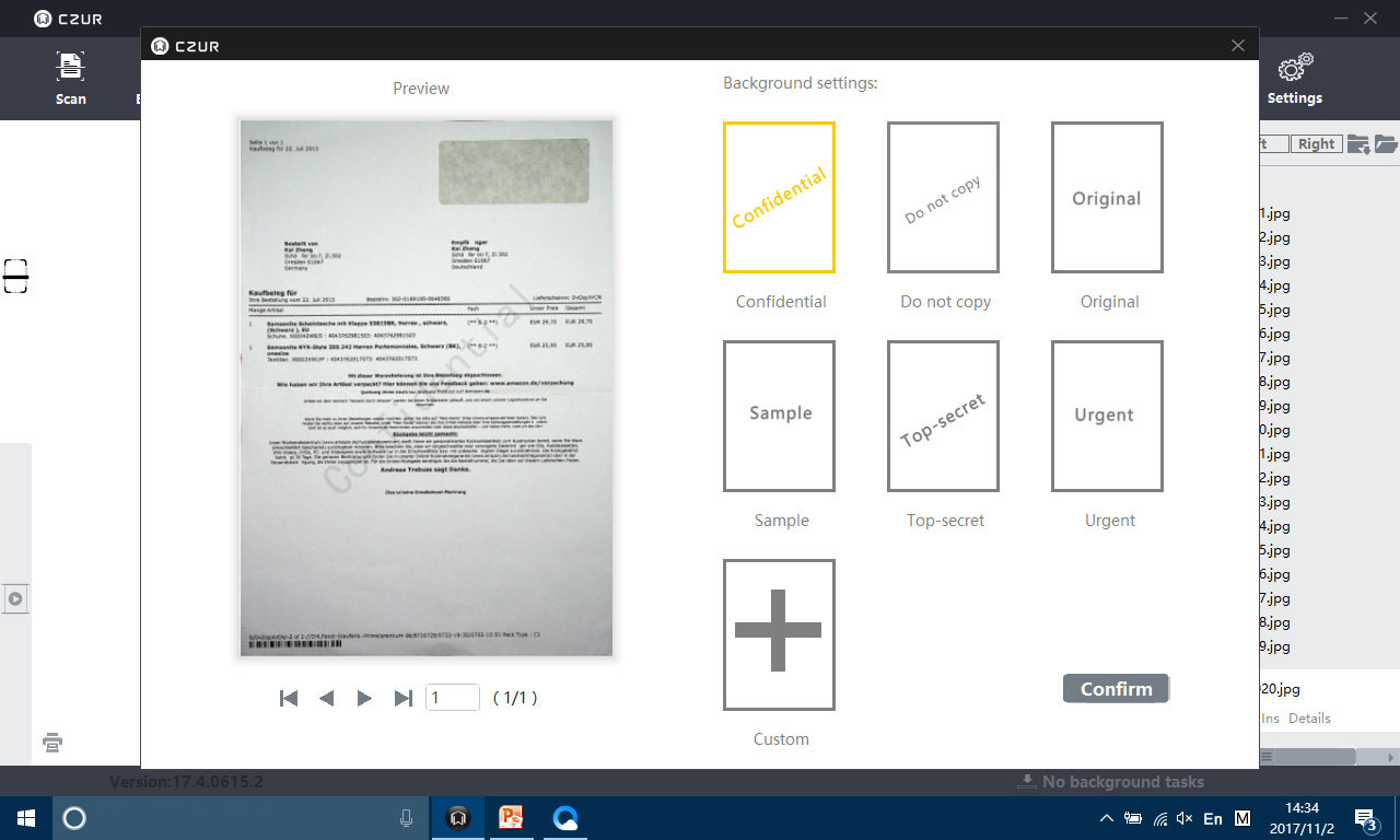 CZUR M3000 Pro Professional Book Scanner – Intelligent Software